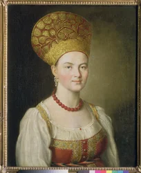 Bäuerin in russischer Tracht, 1784